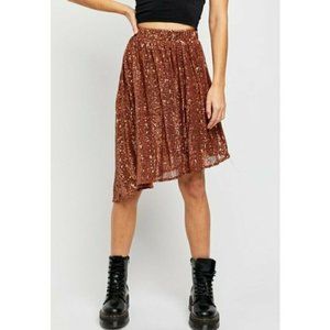 Free People Womens Last Dance Sequin Asymmetrical Skirt NWT